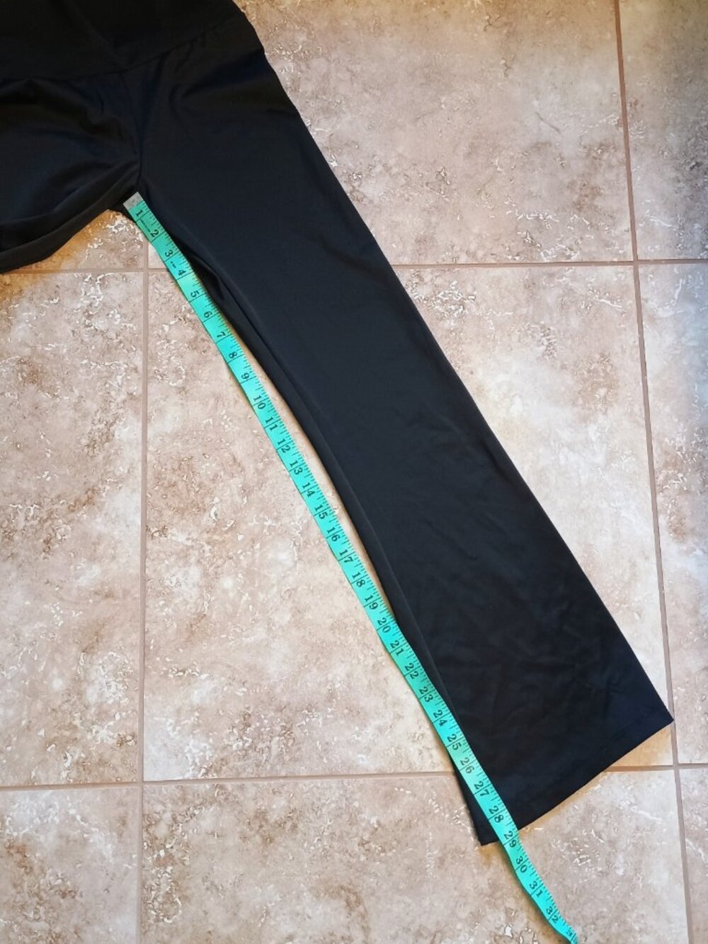 Girl's Weissman Black Natural Wide-Waist Bootcut Jazz Pants Size Large Child - Picture 8 of 10